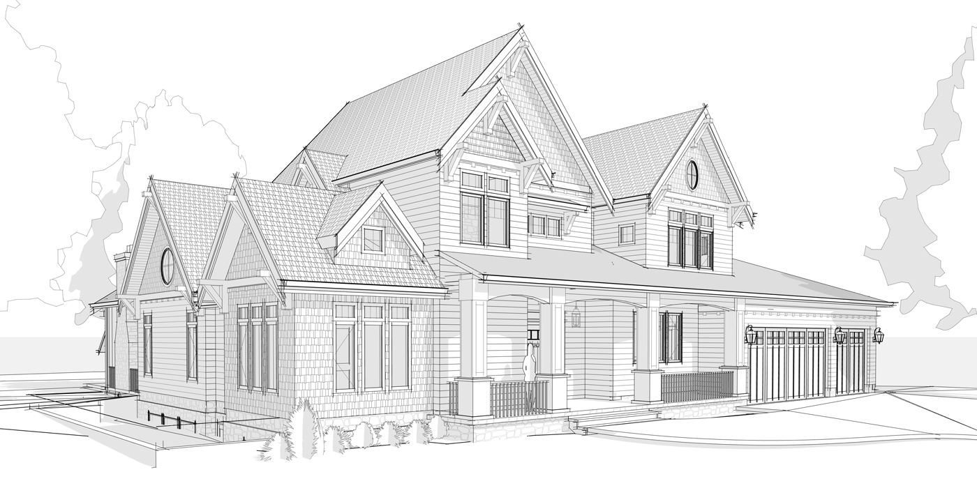 Verite Design Group, House Rendering Hearthstone